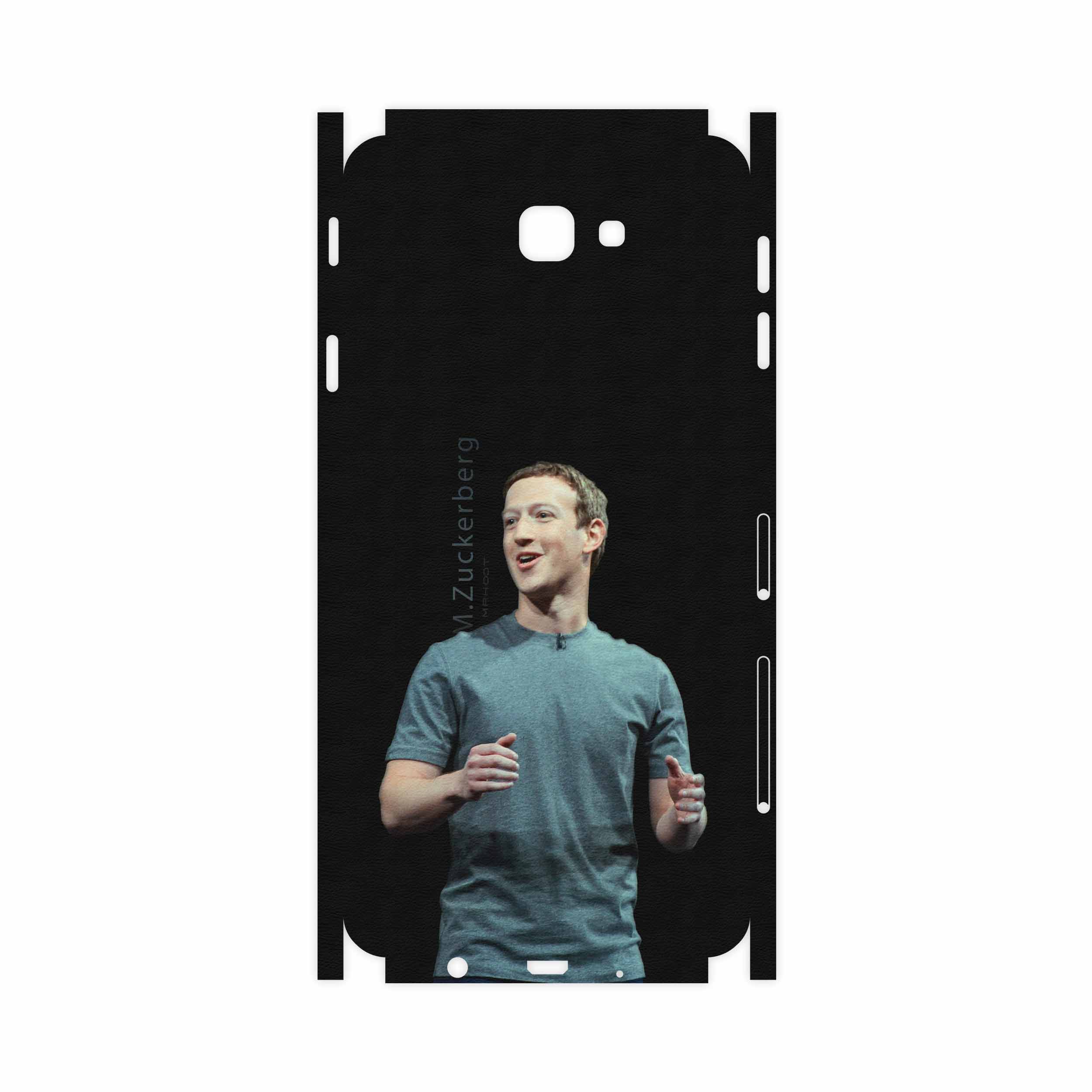 برچسب پوششی ماهوت مدل Mark Zuckerberg-FullSkin مناسب برای گوشی موبایل سامسونگ Galaxy J7 Prime