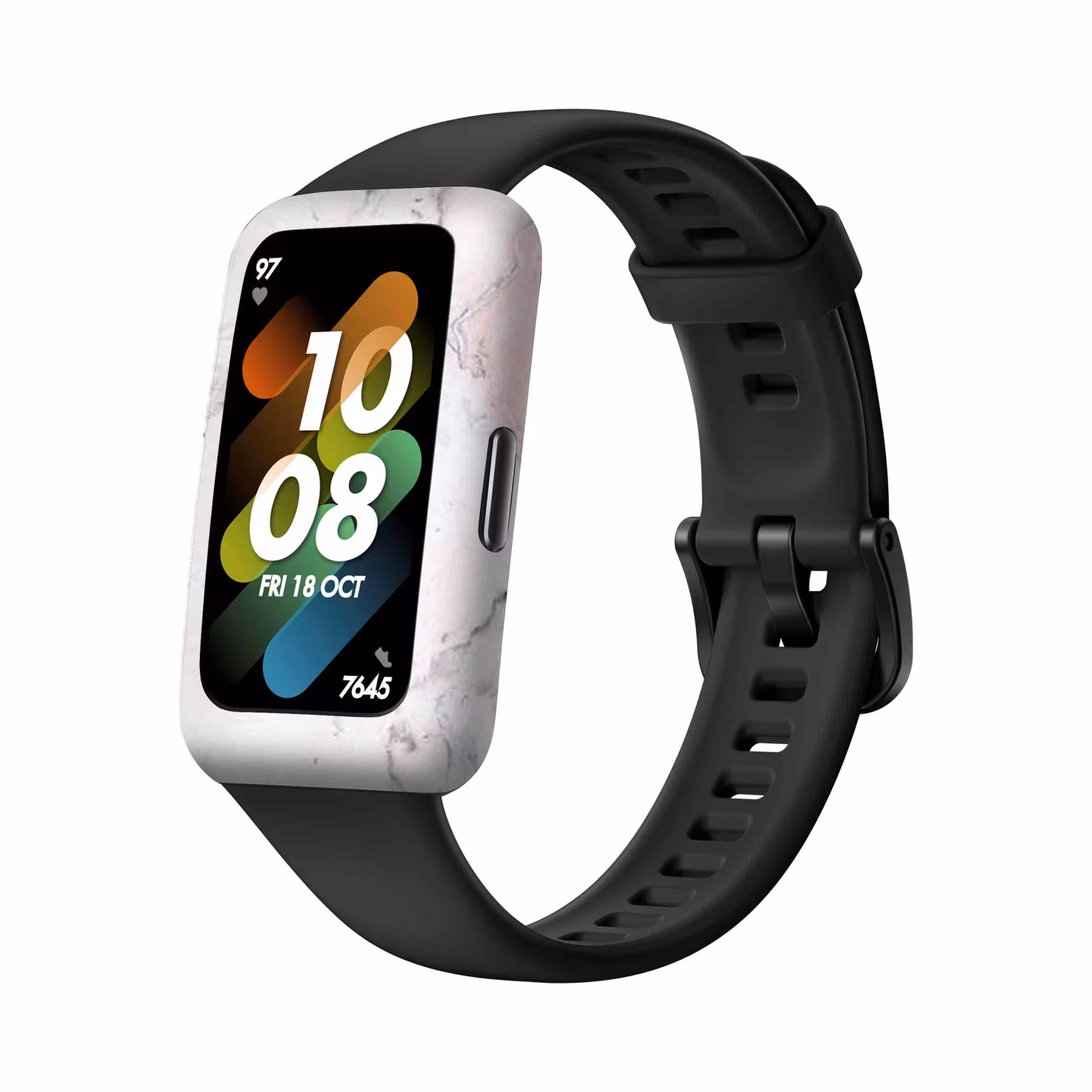 برچسب ماهوت طرح Blanco_Pink_Marble مناسب برای ساعت هوشمند هوآوی Band 7