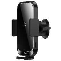 هولدر موبایل خودرو و شارژر وایرلس 15 وات بیسوس Baseus Halo Electric Wireless Charging Car Mount SUDD000001
