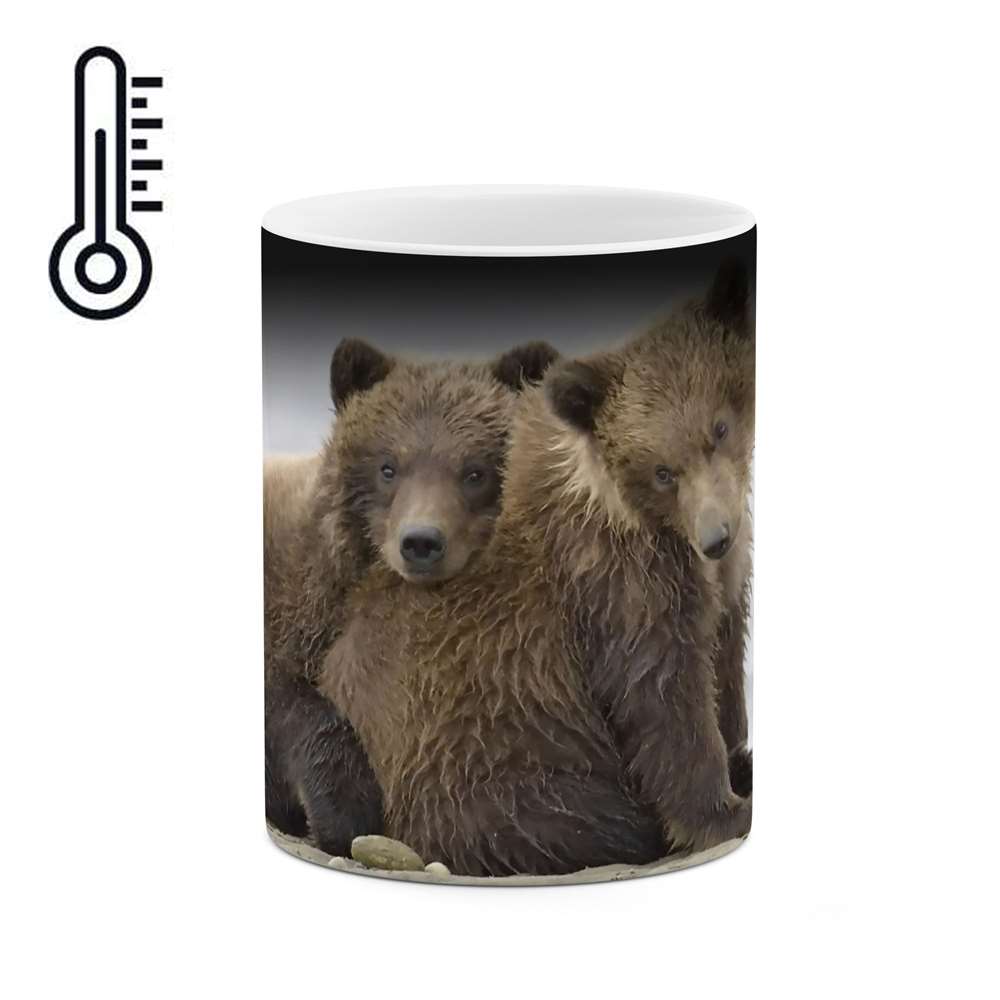 ماگ حرارتی طرح خرس مدل mgh02249