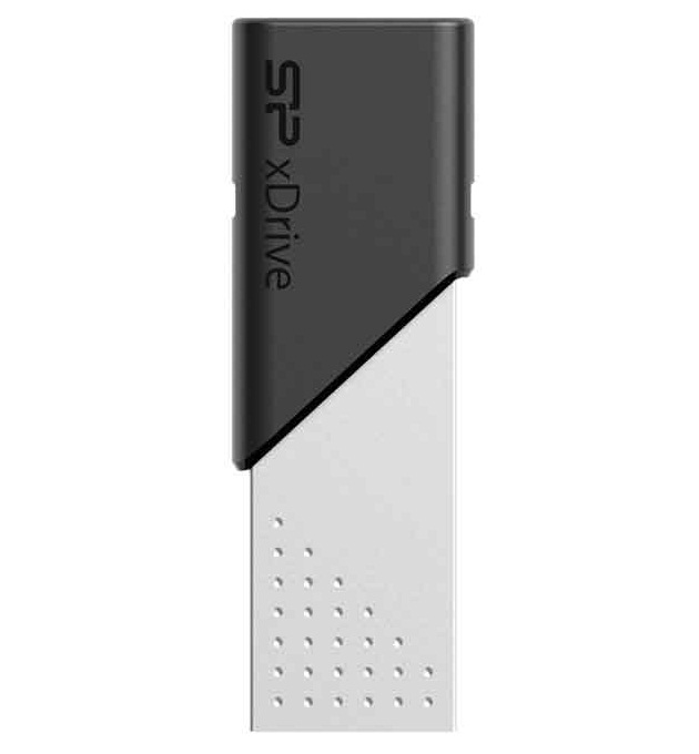 فلش Lightning / USB 3.1 Gen 1 سیلیکون پاور مدل xDrive Z50 با ظرفیت 32 گیگابایت