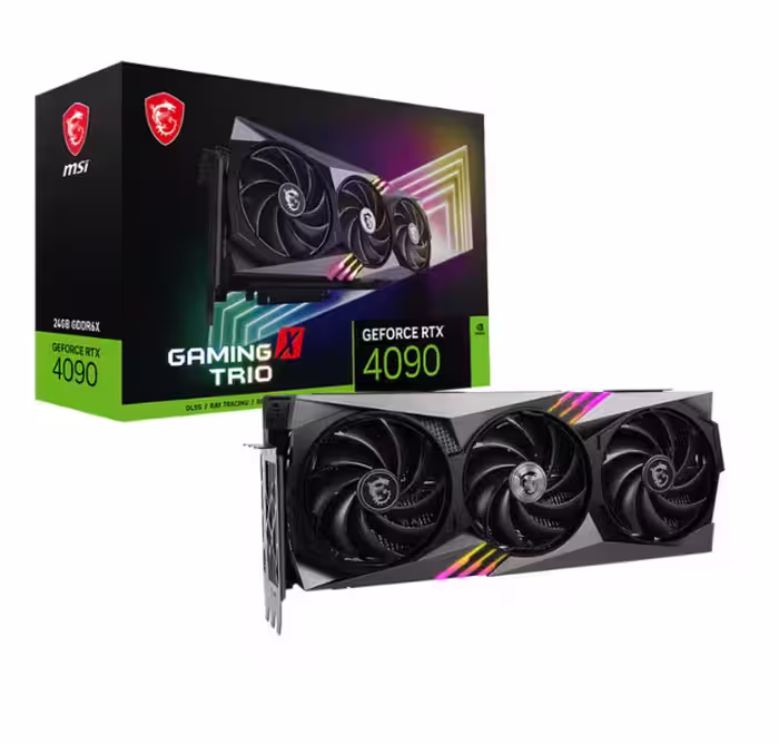 کارت گرافیک ام اس آی مدل MSI RTX4090 GAMING X TRIO 24G   گارانتی اصلی