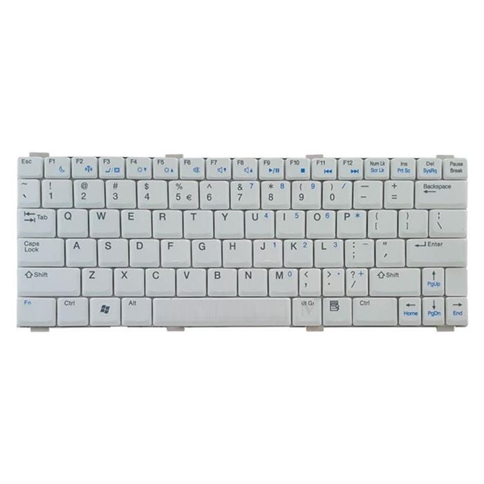 کیبورد لپ تاپ دل مدل Inspiron 1200 سفید
