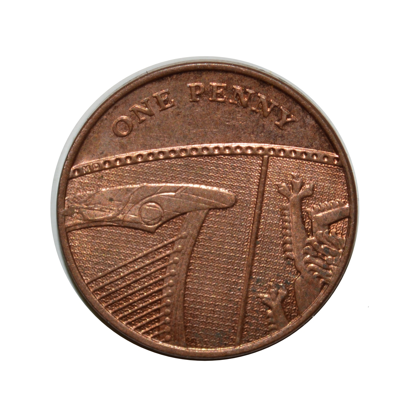 سکه تزیینی طرح کشور انگلستان مدل یک پنی 2011