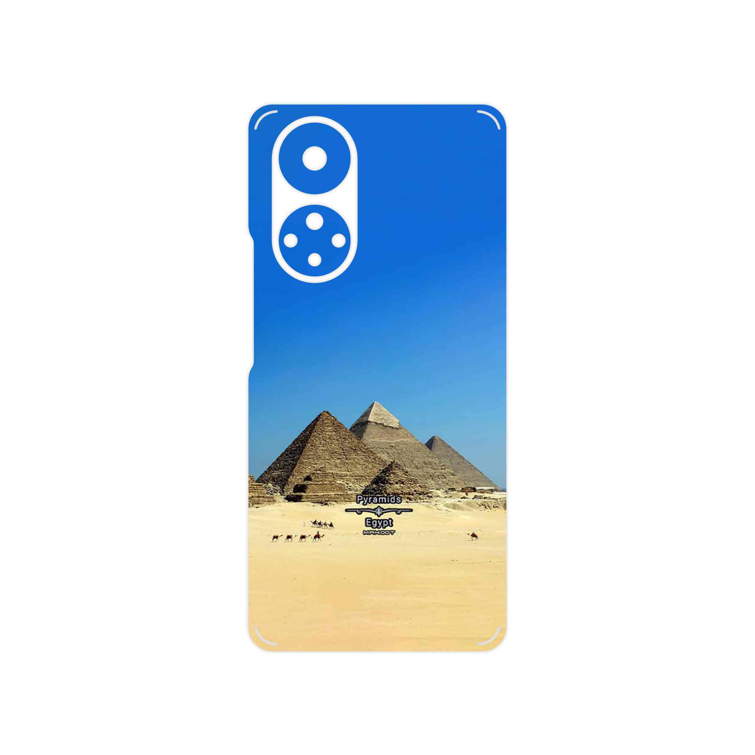 برچسب پوششی ماهوت مدل Pyramids of Egypt مناسب برای گوشی موبایل آنر 50