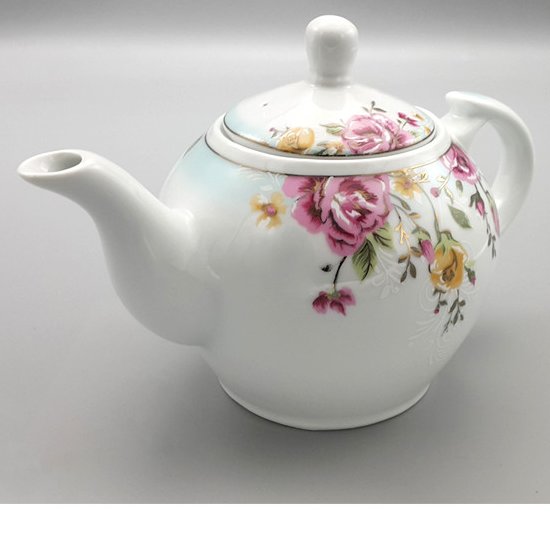 قوری چینی طرح کاملیا ساخت شرکت صنایع چینی تقدیس