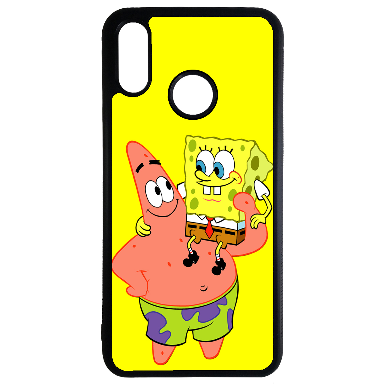 کاور طرح باب اسفنجی کد 1146 مناسب برای گوشی موبایل سامسونگ galaxy m20