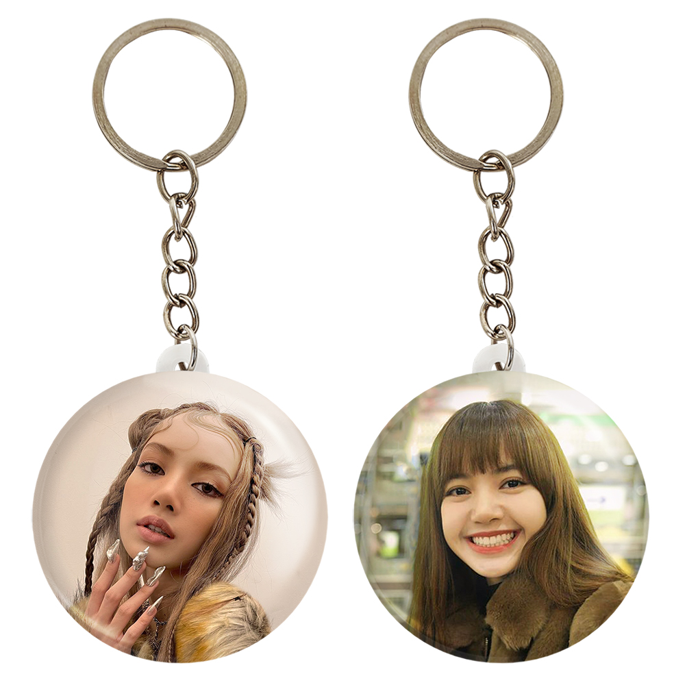 جاکلیدی خندالو مدل لیسا بلک پینک کد 1428214277 مجموعه 2 عددی