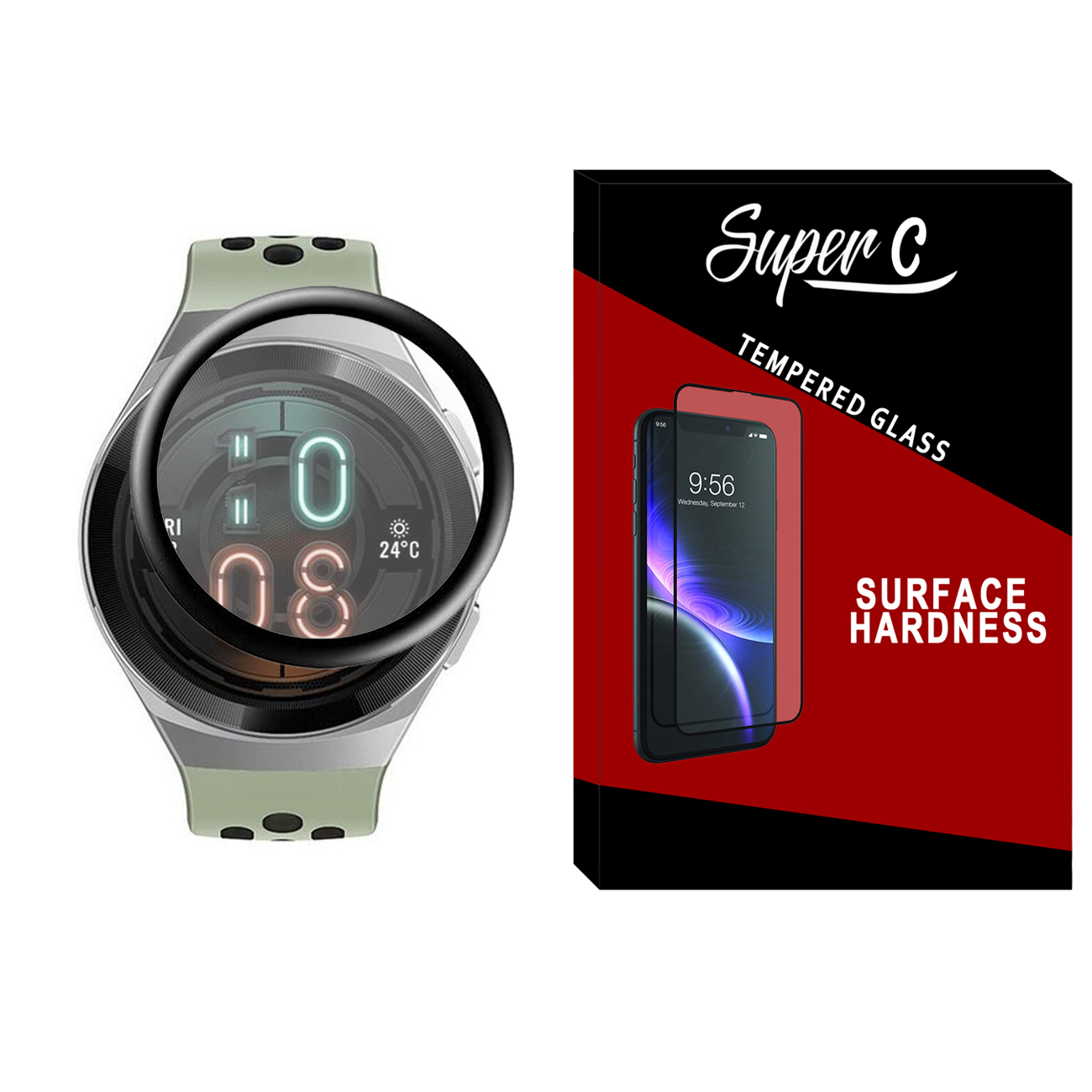 محافظ صفحه نمایش نانو سوپرسی مدل SRC مناسب برای ساعت هوشمند هوآوی Watch GT2e