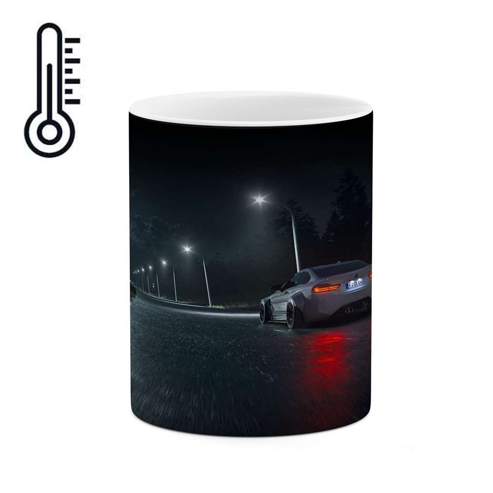 ماگ حرارتی کاکتی طرح ماشین مدل mgh16831