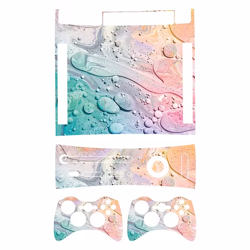 اسکین(برچسب)Xbox 360 آرکید -طرح marble-مدل آرکید-kh7-سفارشی