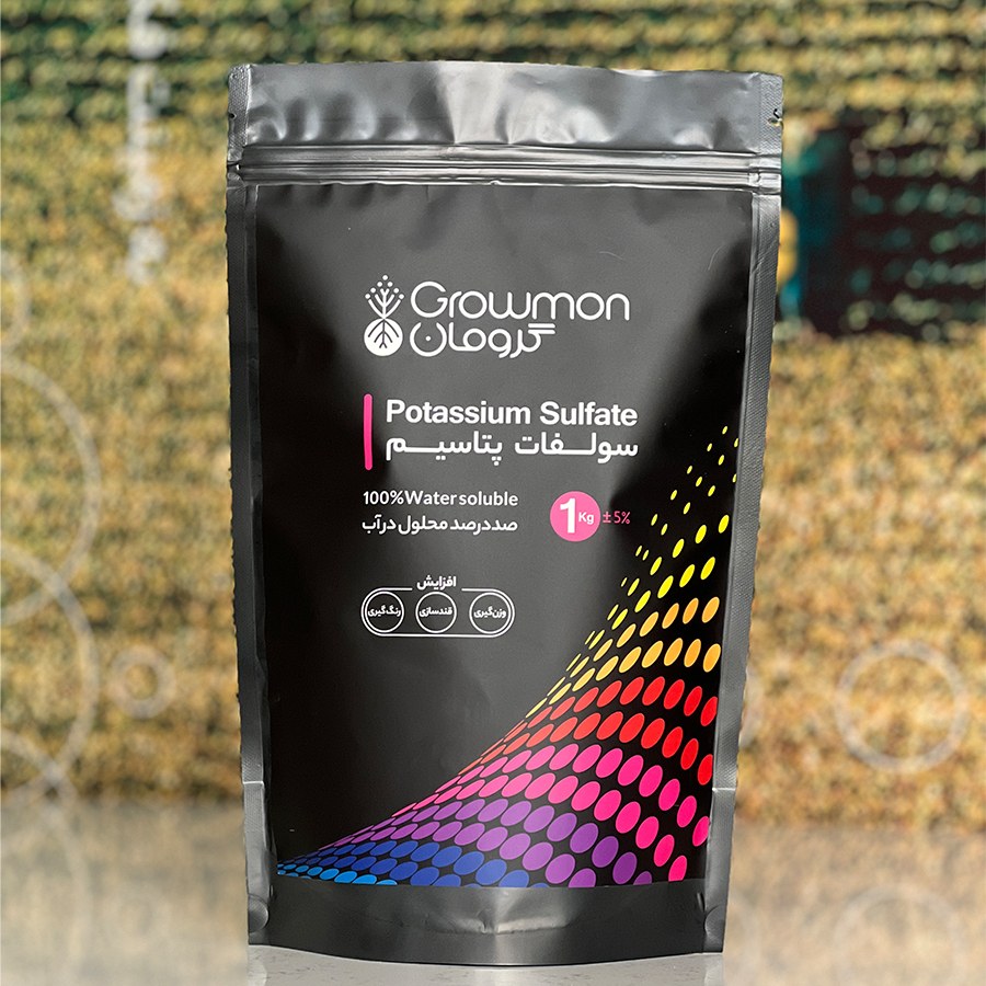 کود سولفات پتاسیم52درصد گرومان ( 1 کیلوگرمی )