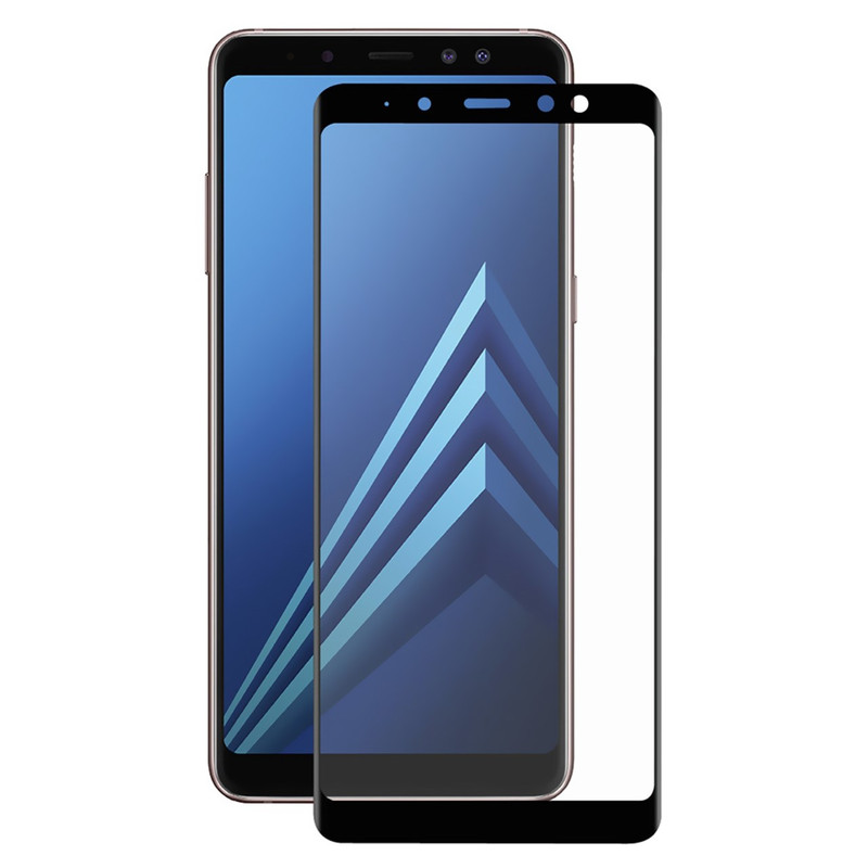 محافظ صفحه نمایش تمپرد مدل فول چسب مناسب برای گوشی موبایل سامسونگ Galaxy A8 2018 | کالا برتری