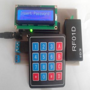 پروژه قفل رمزی دیجیتال و RFID با میکروکنترلر AVR