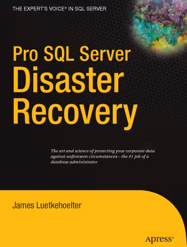 خرید و دانلود نسخه کامل کتاب Pro SQL Server Disaster Recovery