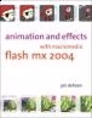 خرید و دانلود نسخه کامل کتاب Animation and Effects with Macromedia Flash MX 2004