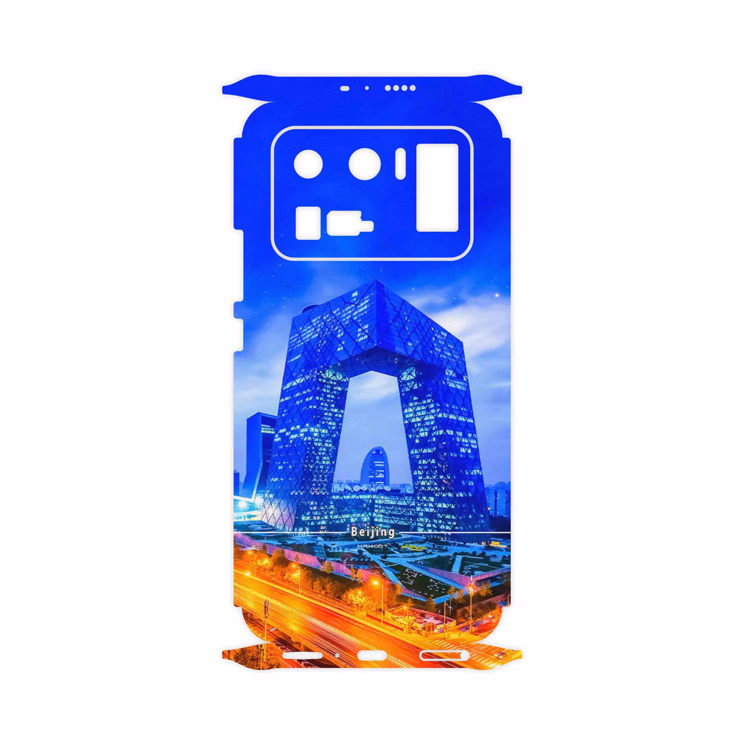 برچسب پوششی ماهوت مدل Beijing city-FullSkin مناسب برای گوشی موبایل شیائومی Mi 11 Ultra