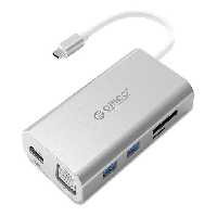 هاب تایپ سی چند منظوره اوریکو Orico ADS3 8 in 1 Type-C Multifunction Docking Station