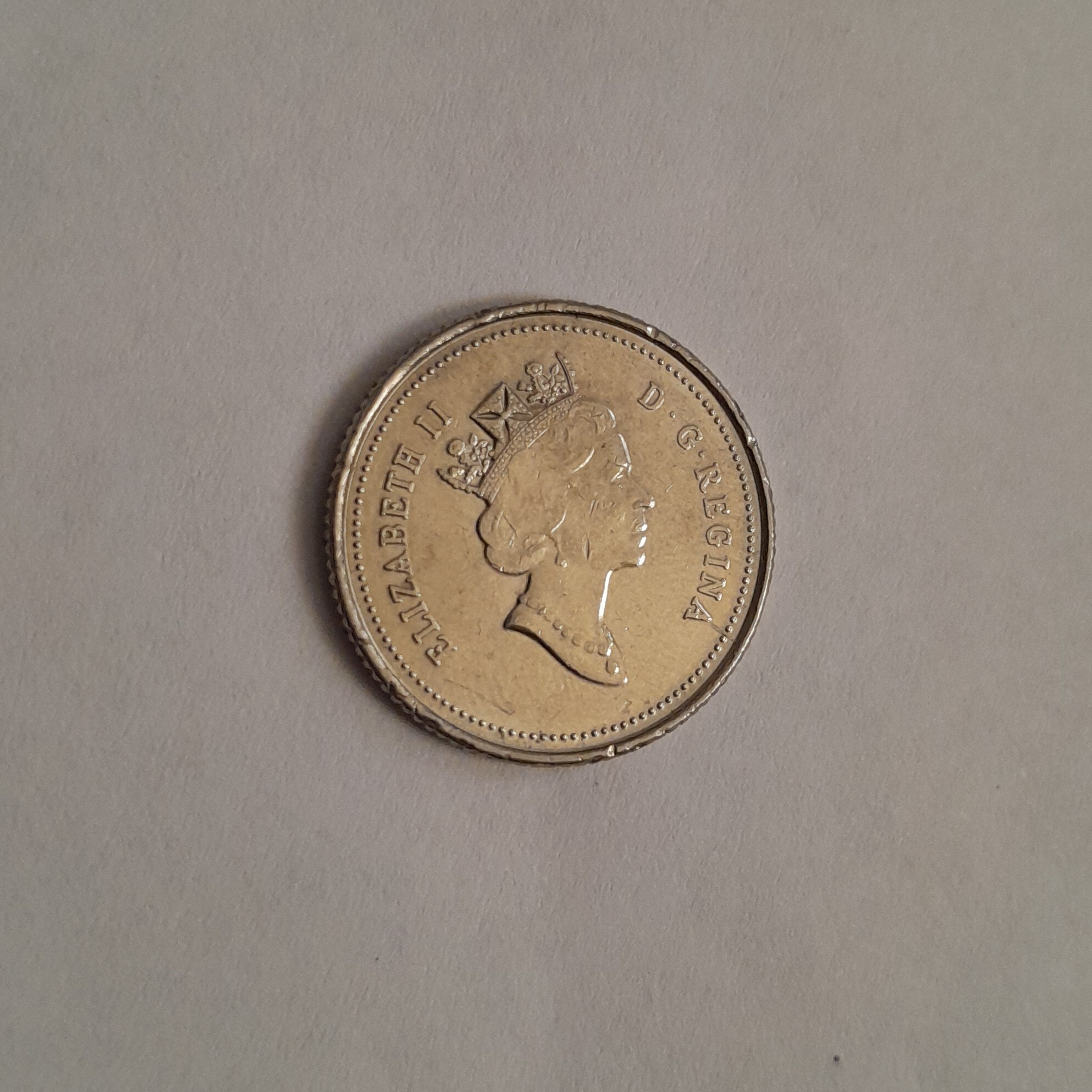 سکه 10 سنت کانادا 1992