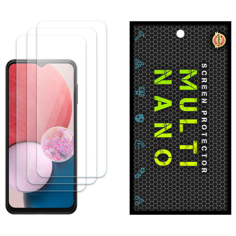 محافظ صفحه نمایش مولتی نانو مدل X-S3N مناسب برای گوشی موبایل سامسونگ Galaxy A13 4G بسته سه عددی | کالا برتری