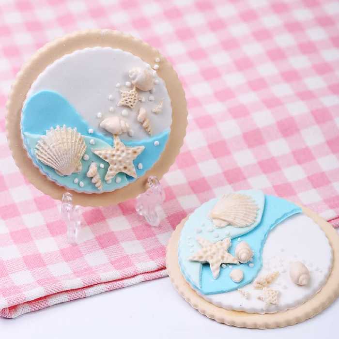 سیلیکون قالب گیری به گز مدل صدف دریایی