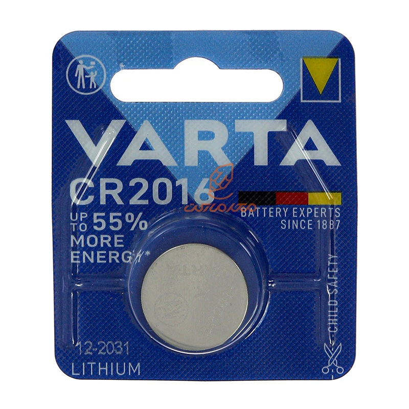 باتری سکه ای مدل CR2016 وارتا VARTA