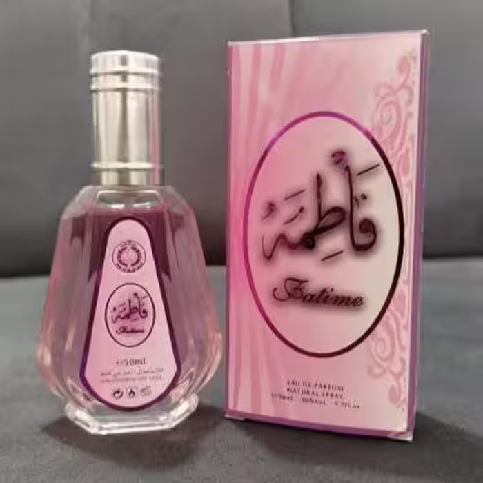 عطر ادکلن زنانه فاطمه 50 میل برند ارض الزعفران امارات
