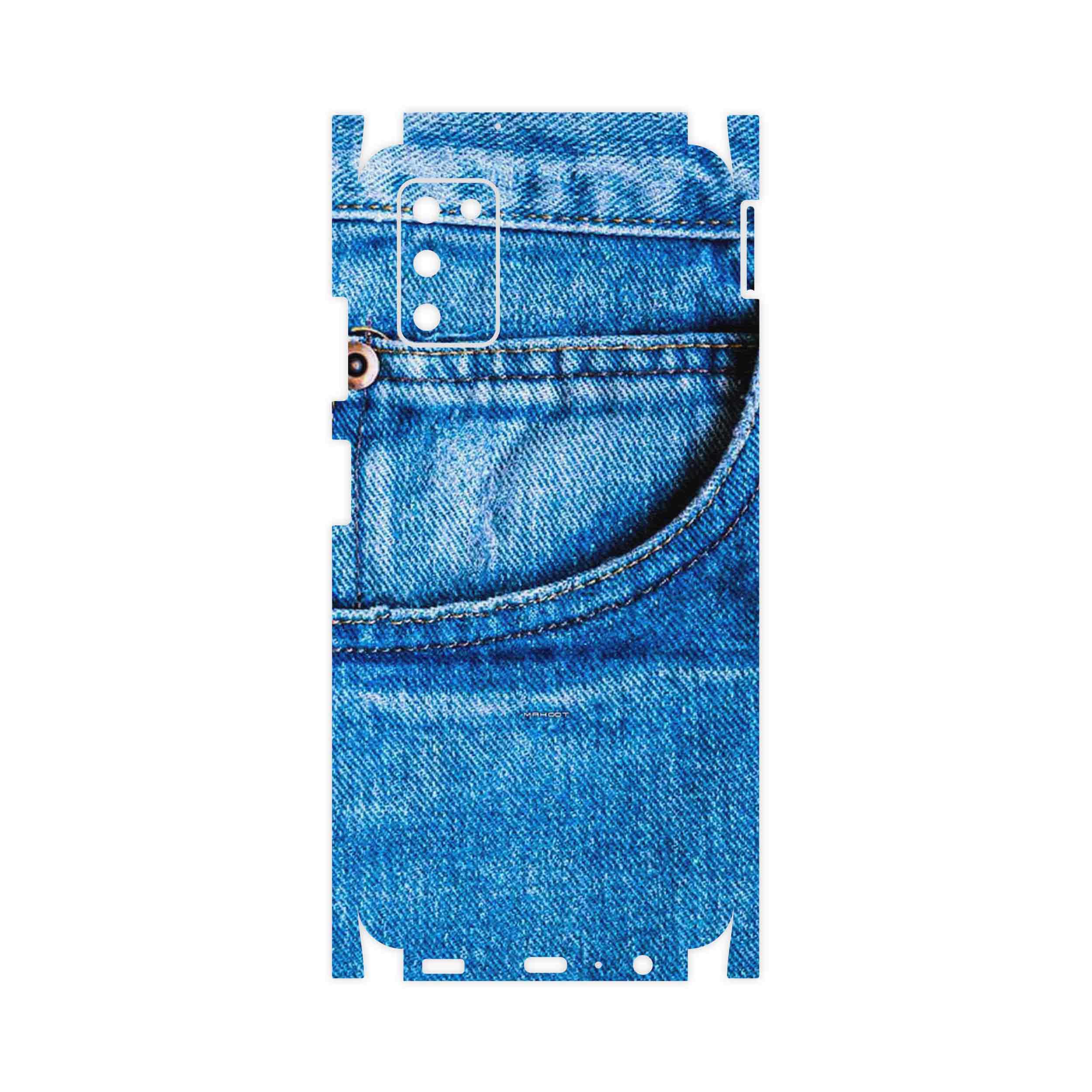 برچسب پوششی ماهوت مدل Fabric Texture 7-FullSkin مناسب برای گوشی موبایل سامسونگ Galaxy A03S