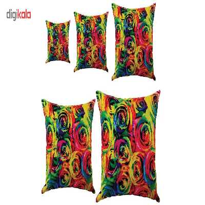 کوسن رنس کد S5-10008 مجموعه 5 عددی کوچک تا بزرگ