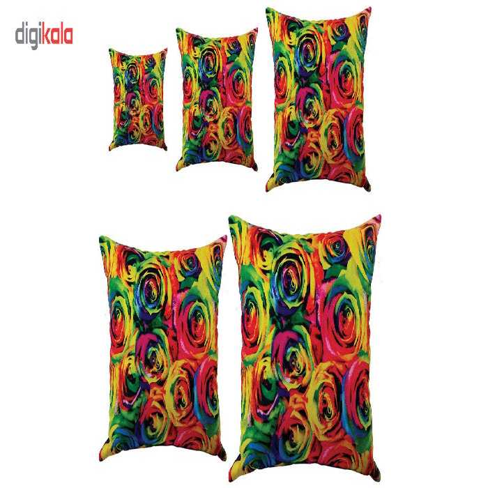 کوسن رنس کد S5-10008 مجموعه 5 عددی کوچک تا بزرگ