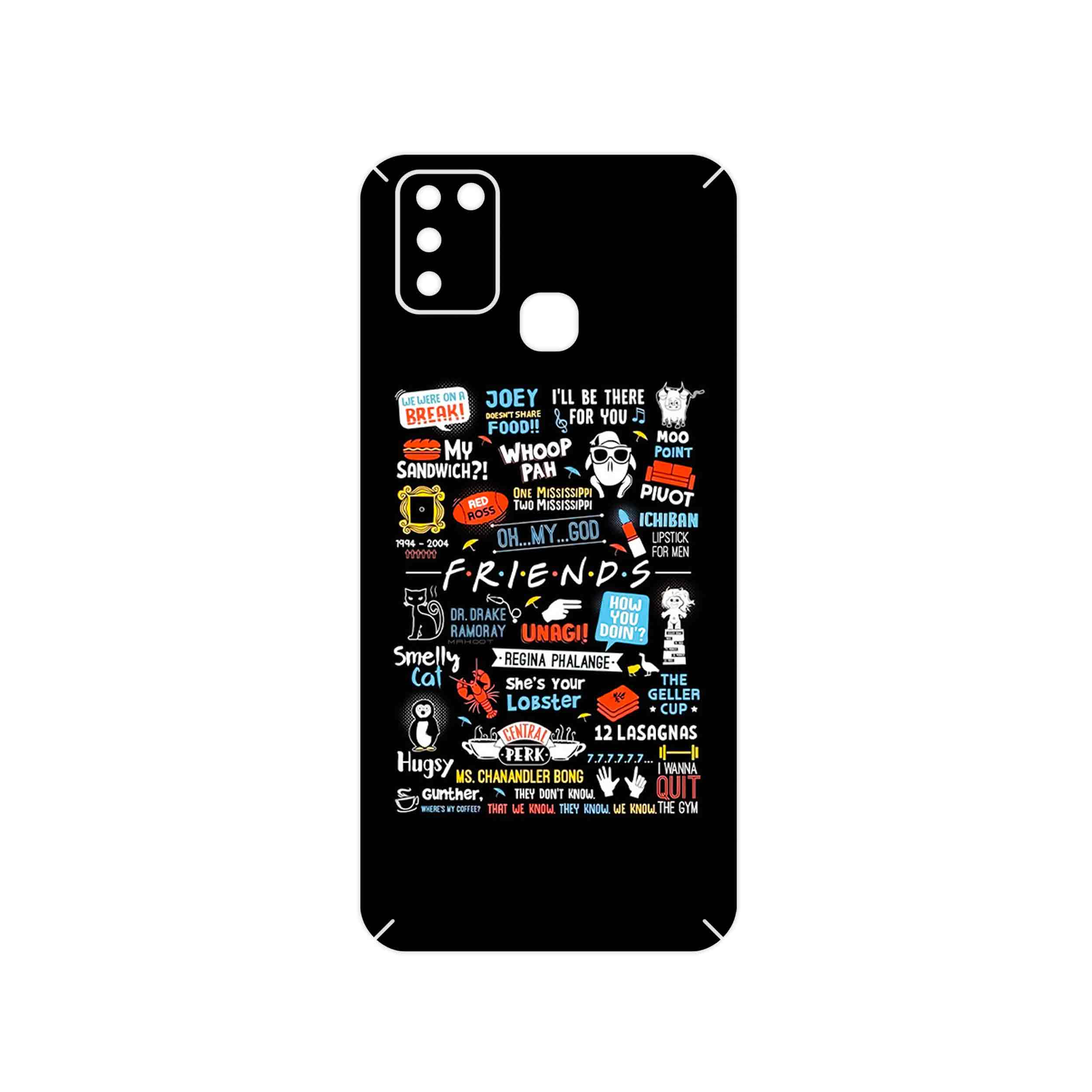 برچسب پوششی ماهوت مدل Friends 2 مناسب برای گوشی موبایل اینفینیکس Smart 6 X657B