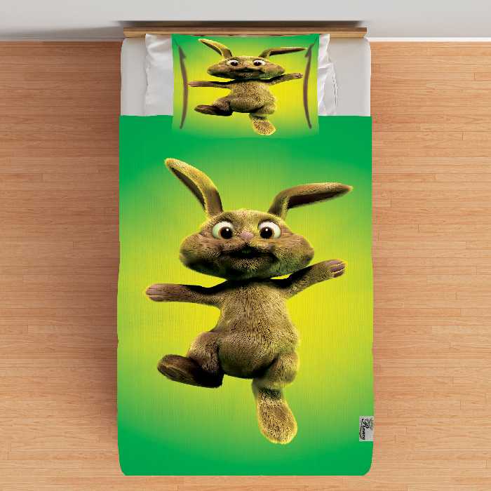 سرویس ملحفه مدل B2-10858 یک نفره 2 تکه