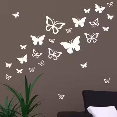 آینه پریناز شاپ مدل پروانه ارام