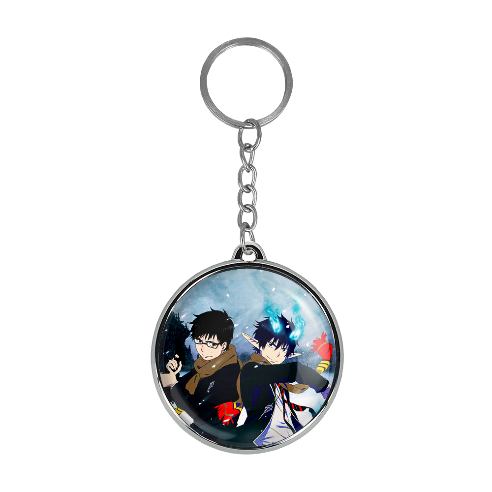 جاکلیدی خندالو طرح رین و یوکیو انیمه جنگیر آبی مدل دوطرفه کد 1636116362