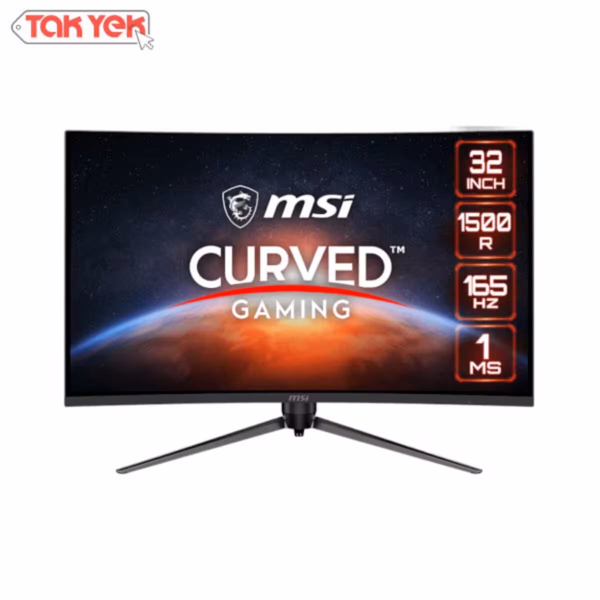 مانیتور منحنی ام اس آی 32 اینچی MSI Optix AG321CQR