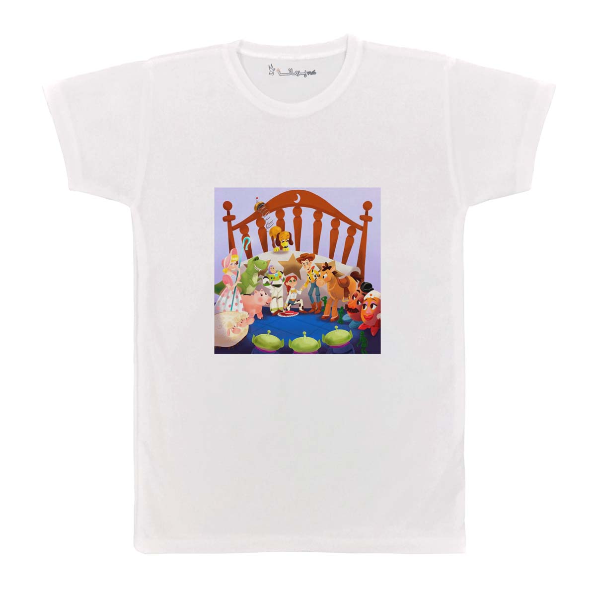 تی شرت بچگانه پرمانه طرح toy story کد pmt.3049