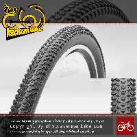 تایر لاستیک دوچرخه کوهستان چاویانگ سایز 26 در 2.25 کد اچ 5129 Tire Bicycle ChaoYang MTB Bike ZC Rubber 26×2.25 H-5129