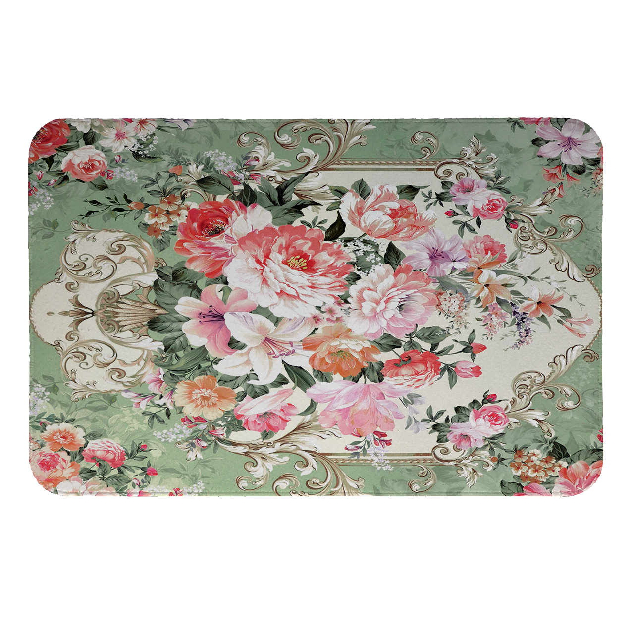 زیرقابلمه ای طرح گل کد 6018