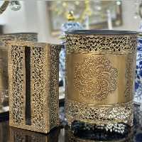جاسطل زباله و دستمال کاغذی آنتیک