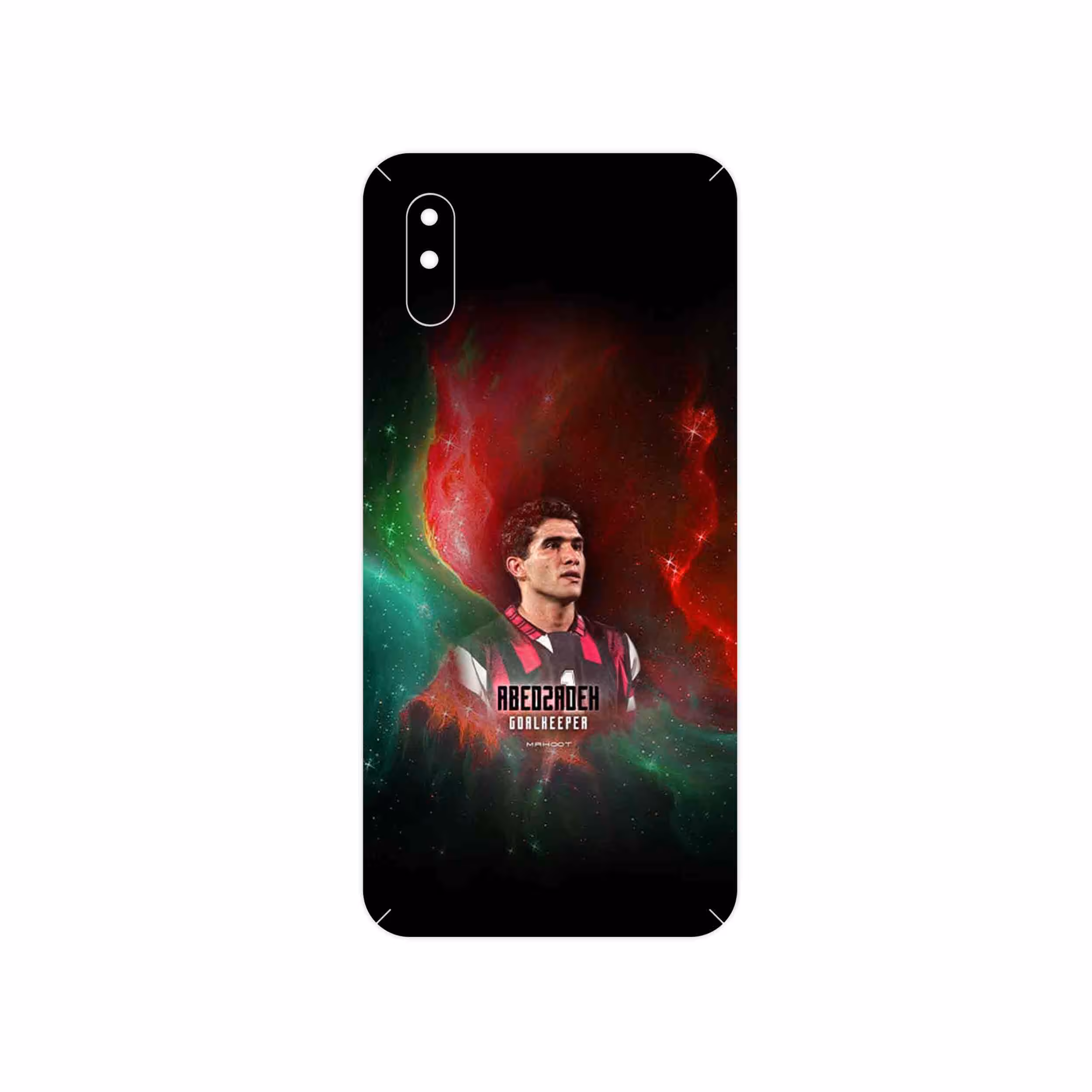 برچسب پوششی ماهوت مدل Ahmad Reza Abedzadeh مناسب برای گوشی موبایل شیائومی Redmi 9i Sport