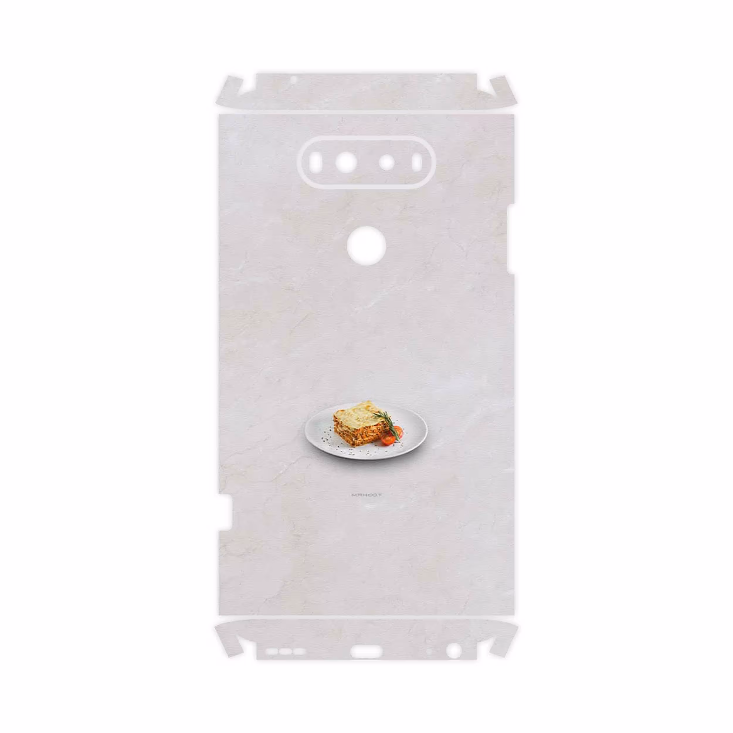 برچسب پوششی ماهوت مدل Lasagne-FullSkin مناسب برای گوشی موبایل ال جی V20