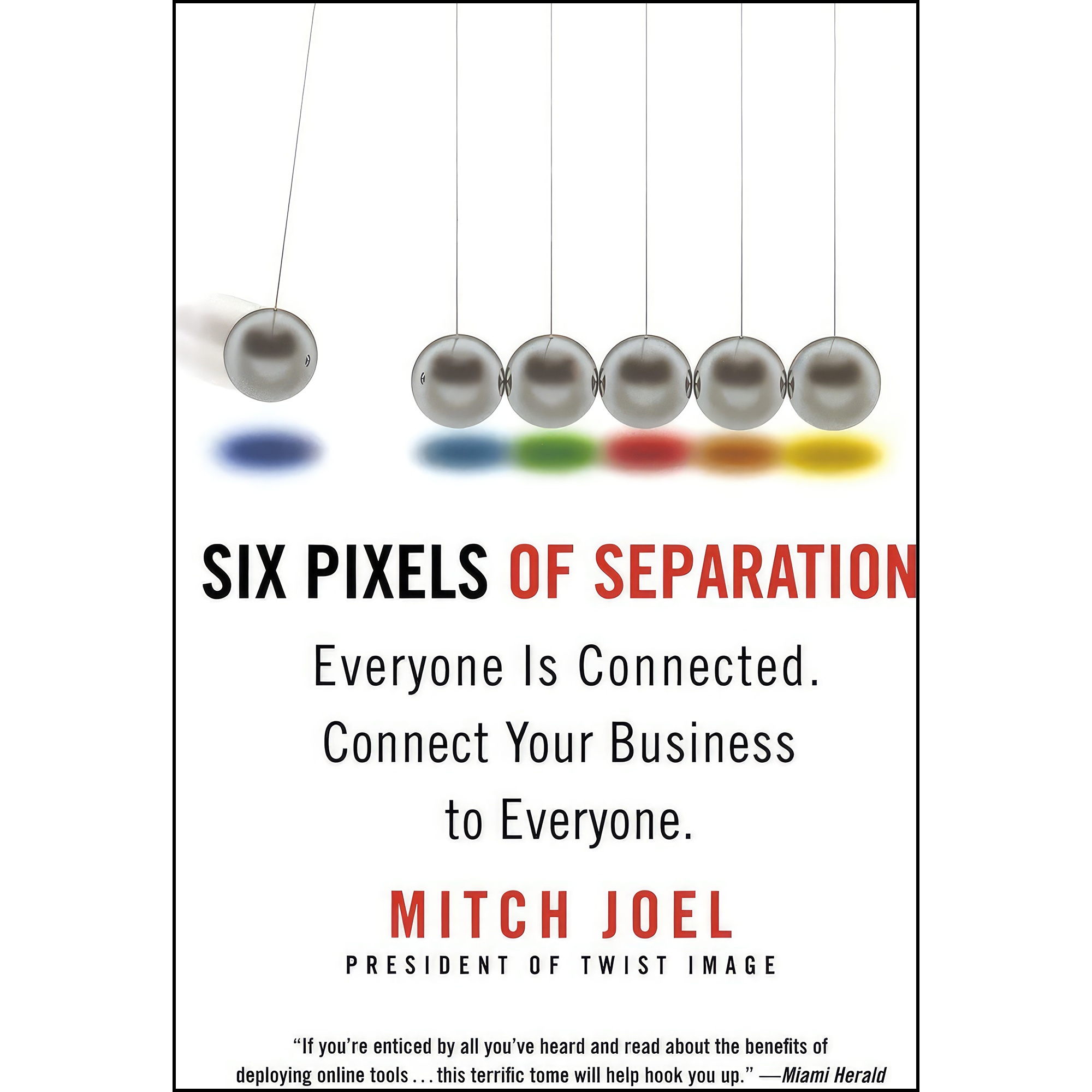 کتاب Six Pixels of Separation اثر Mitch Joel انتشارات Business Plus