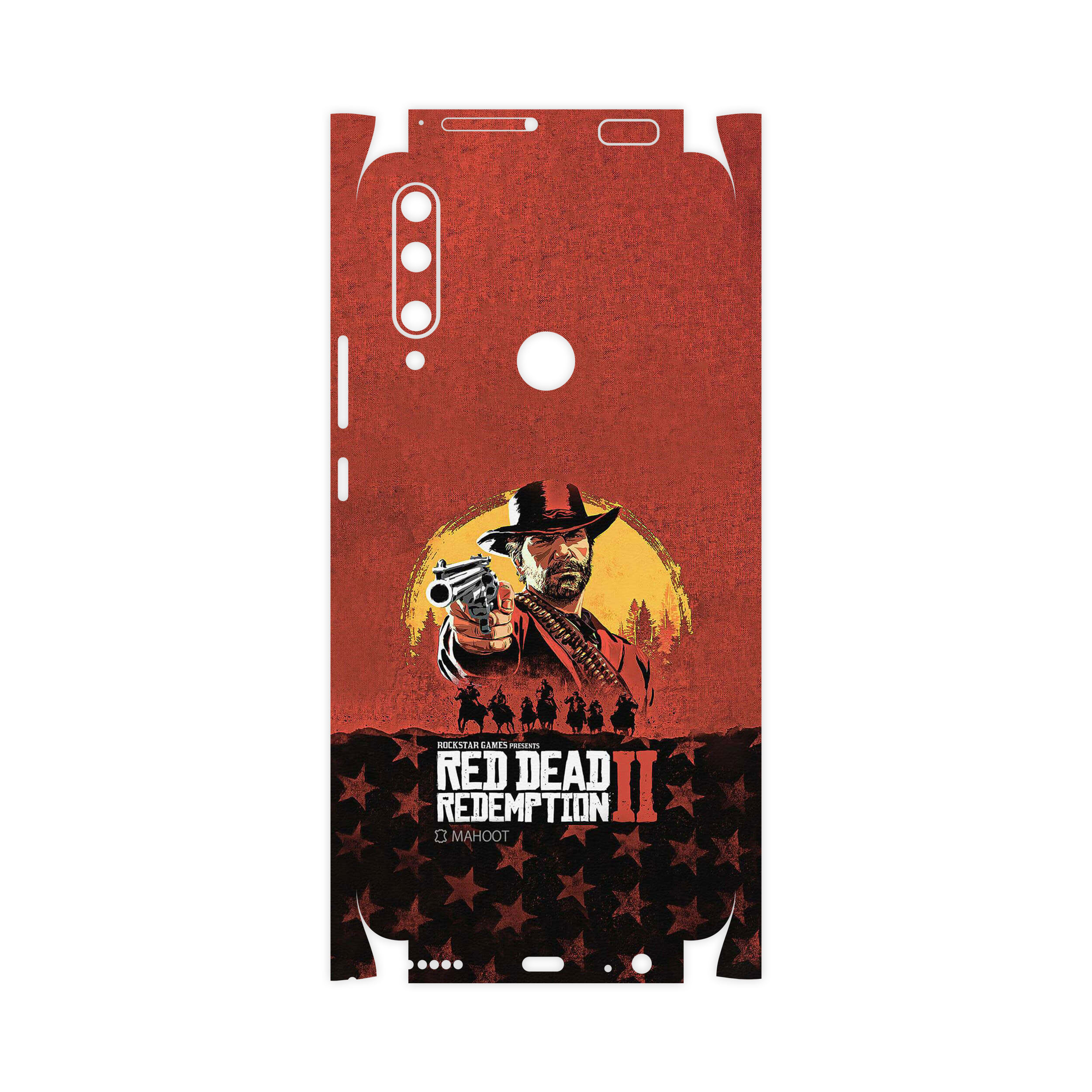 برچسب پوششی ماهوت مدل Red-Dead-Redemption-Game-FullSkin مناسب برای گوشی موبایل آنر 9X