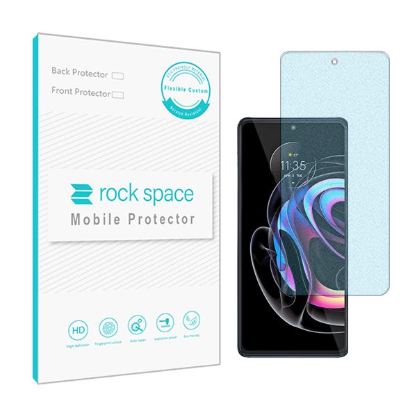 گلس موتورولا Edge 20 pro مدل مات آنتی بلو برند راک اسپیس کد S