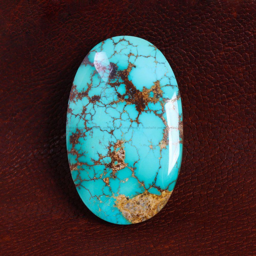 نگین فیروزه شجری کد 13835 - جواهری مشاهیر