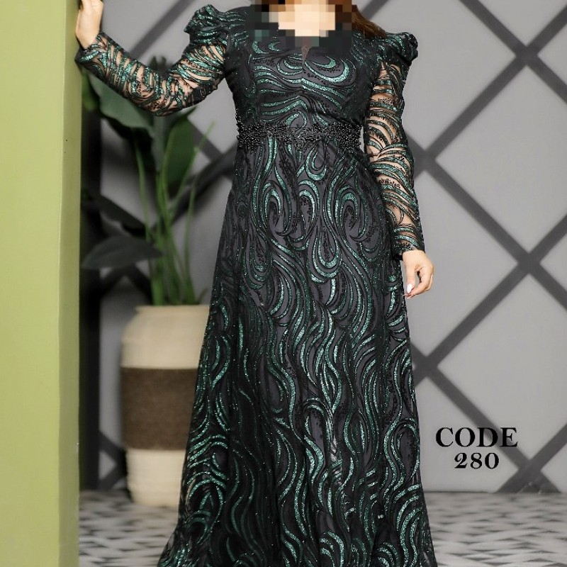 ماکسی مجلسی بسیار خاص و شیک
پارچه فلوک زبرا شاین دار ترک وارداتی