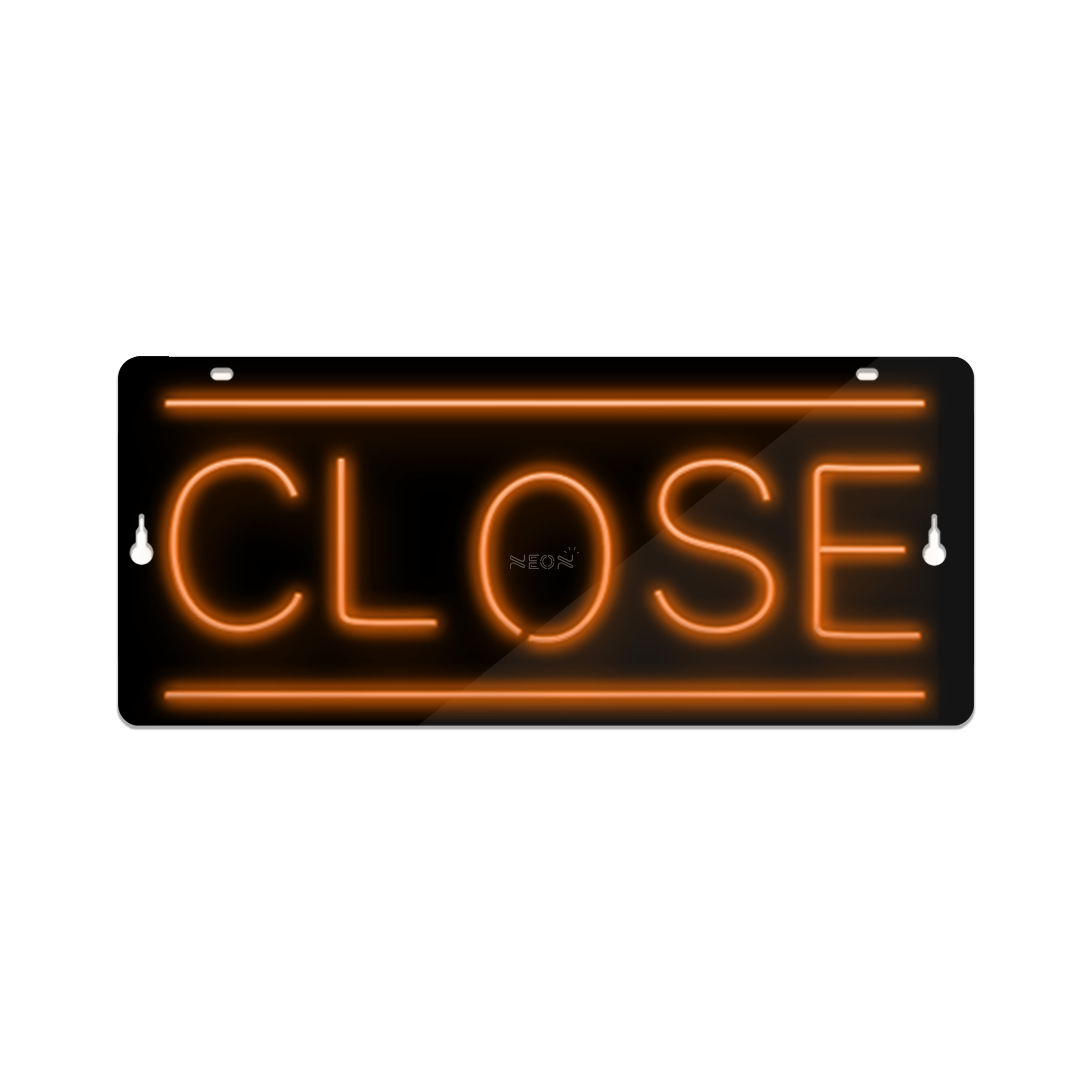 چراغ دیواری نئون دیزاین طرح Close-BL_ORG
