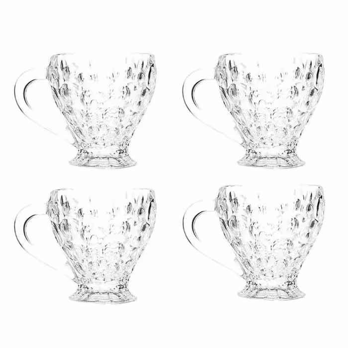 استکان نوری تازه مدل ملانی 330302W بسته 6 عددی