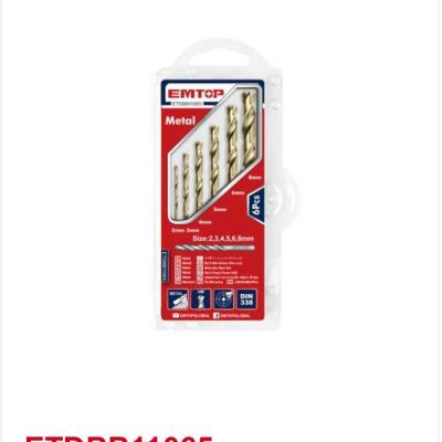 ست مته آهن 6 پارچه امتاپ سفارش فرانسه EMTOP مدل ETDBB11065