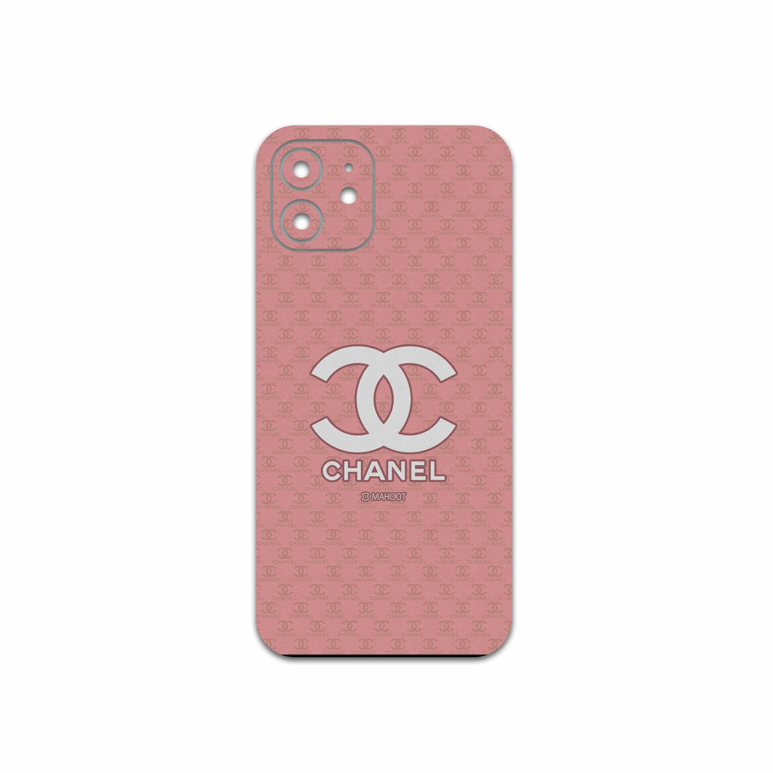 برچسب پوششی ماهوت مدل CHANEL-Logo مناسب برای گوشی موبایل اپل iPhone 12